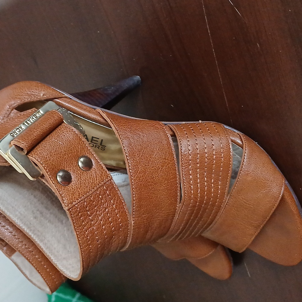 Michael Kors Brown Strappy Heels